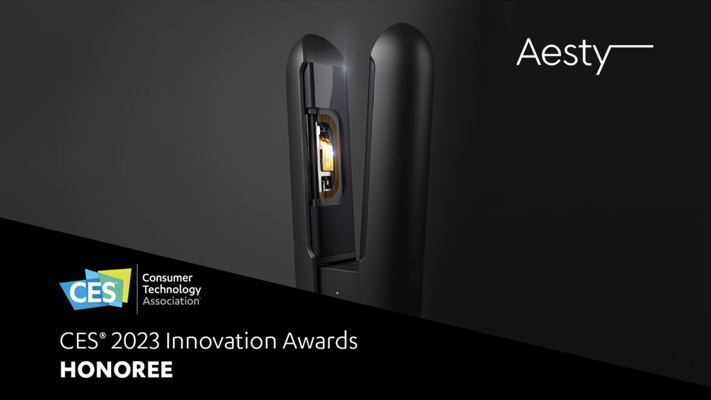 Aesty Cordless Flat Iron Honored With CES Innovation Award